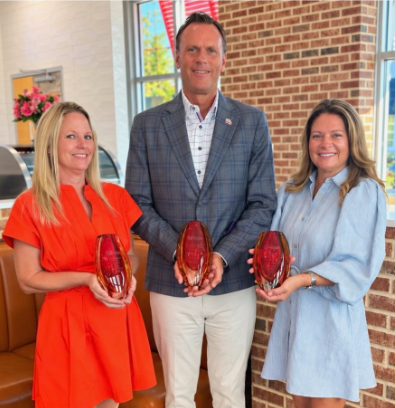 Bo Flavor Bojangles celebrates its third consecutive Brand Ambassador Award for outstanding representation of the Bojangles brand and commitment to the community.